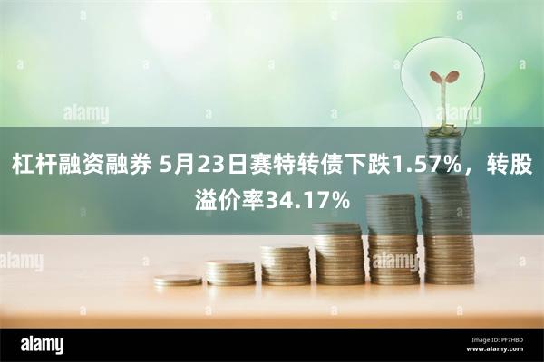 杠杆融资融券 5月23日赛特转债下跌1.57%，转股溢价率34.17%