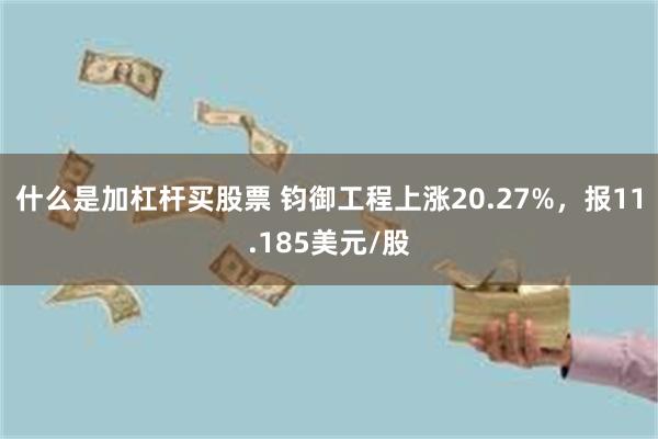 什么是加杠杆买股票 钧御工程上涨20.27%，报11.185美元/股